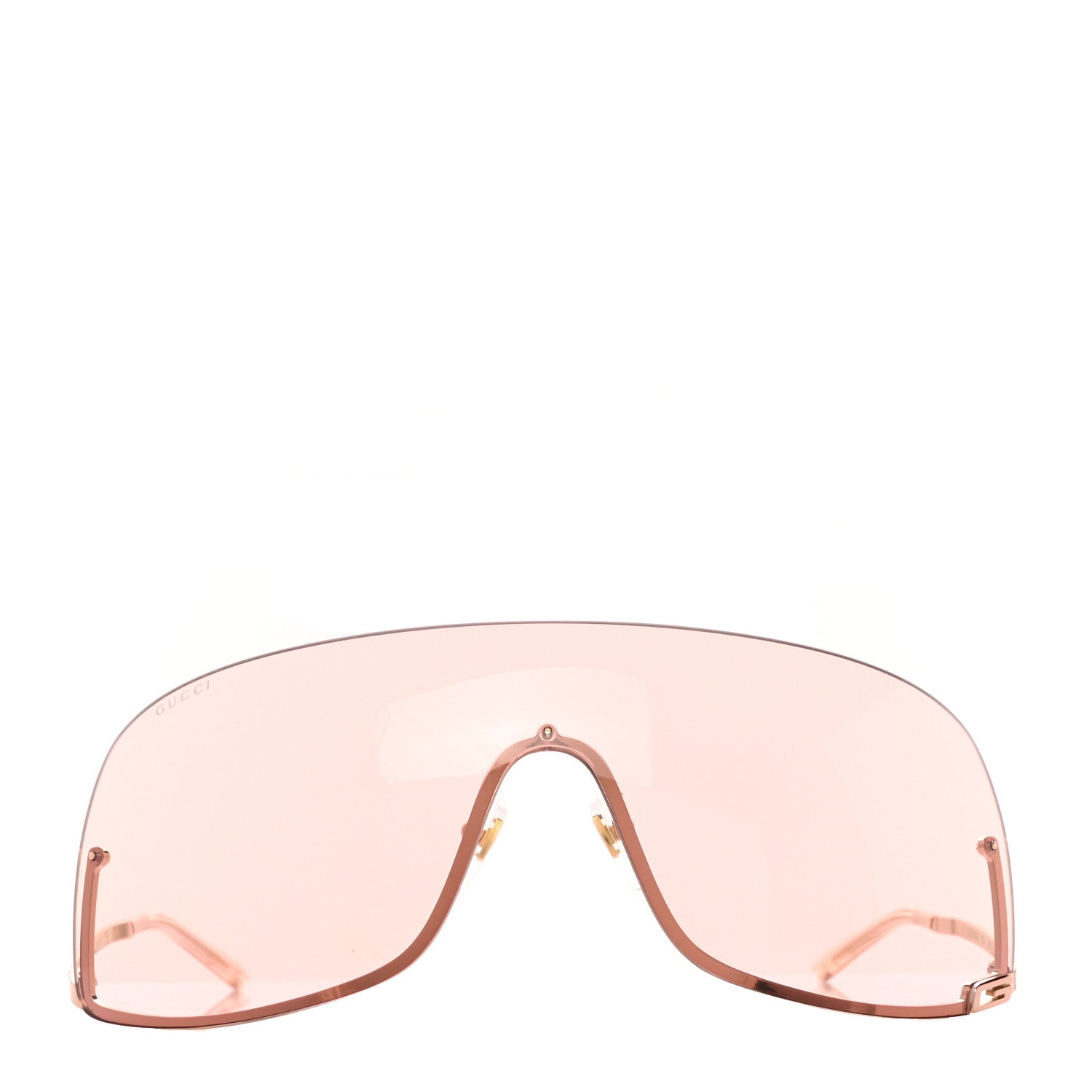 Gucci Metal Mask Shaped Frame Sunglasses GG1560S Pink 2 of 8