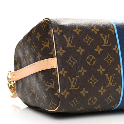 Louis Vuitton Monogram My LV Heritage Speedy Bandouliere 30 Marine Blue Clair 8 of 9
