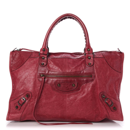 Balenciaga Agneau Classic Hardware Work Pourpre 1 of 7
