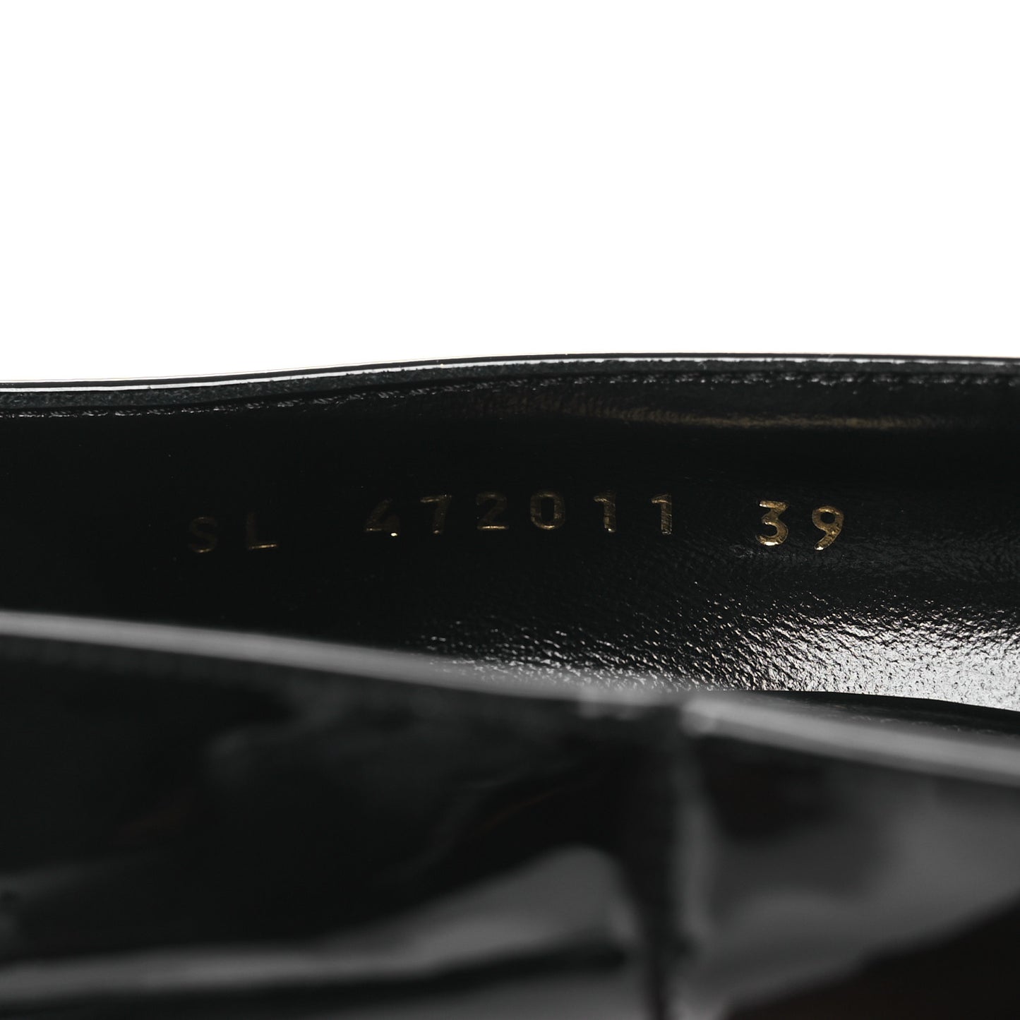 Patent Opyum 110 Pumps 39 Black Gold