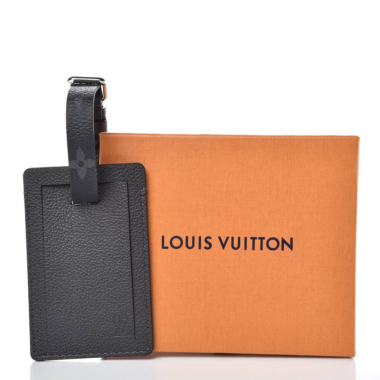 Calfskin Monogram Eclipse Luggage Tag