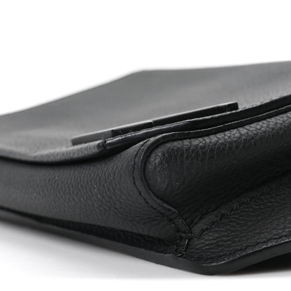 Louis Vuitton Grained Calfskin Aerogram Takeoff Sling Black 9 of 9