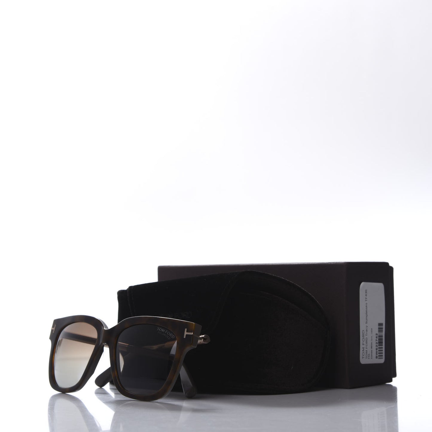 Tracy Polarized Sunglasses TF436 Havana Gold