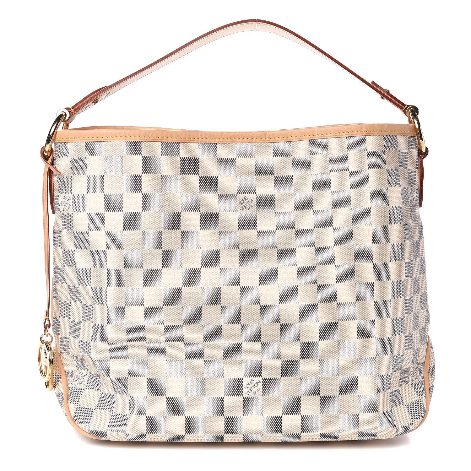 Louis Vuitton Damier Azur Delightful PM Rose Ballerine 1 of 11