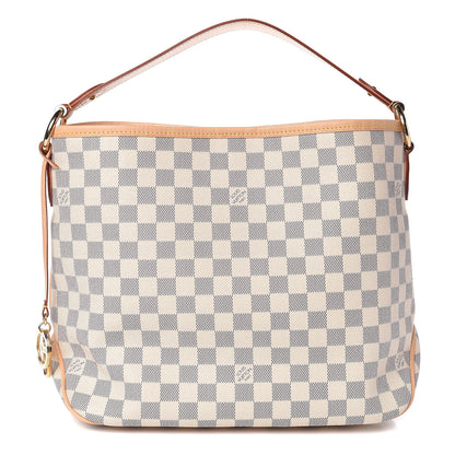 Louis Vuitton Damier Azur Delightful PM Rose Ballerine 1 of 11