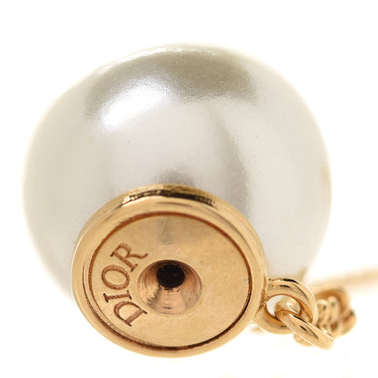 Christian Dior Pearl Tribales Earrings Gold White 4 of 5