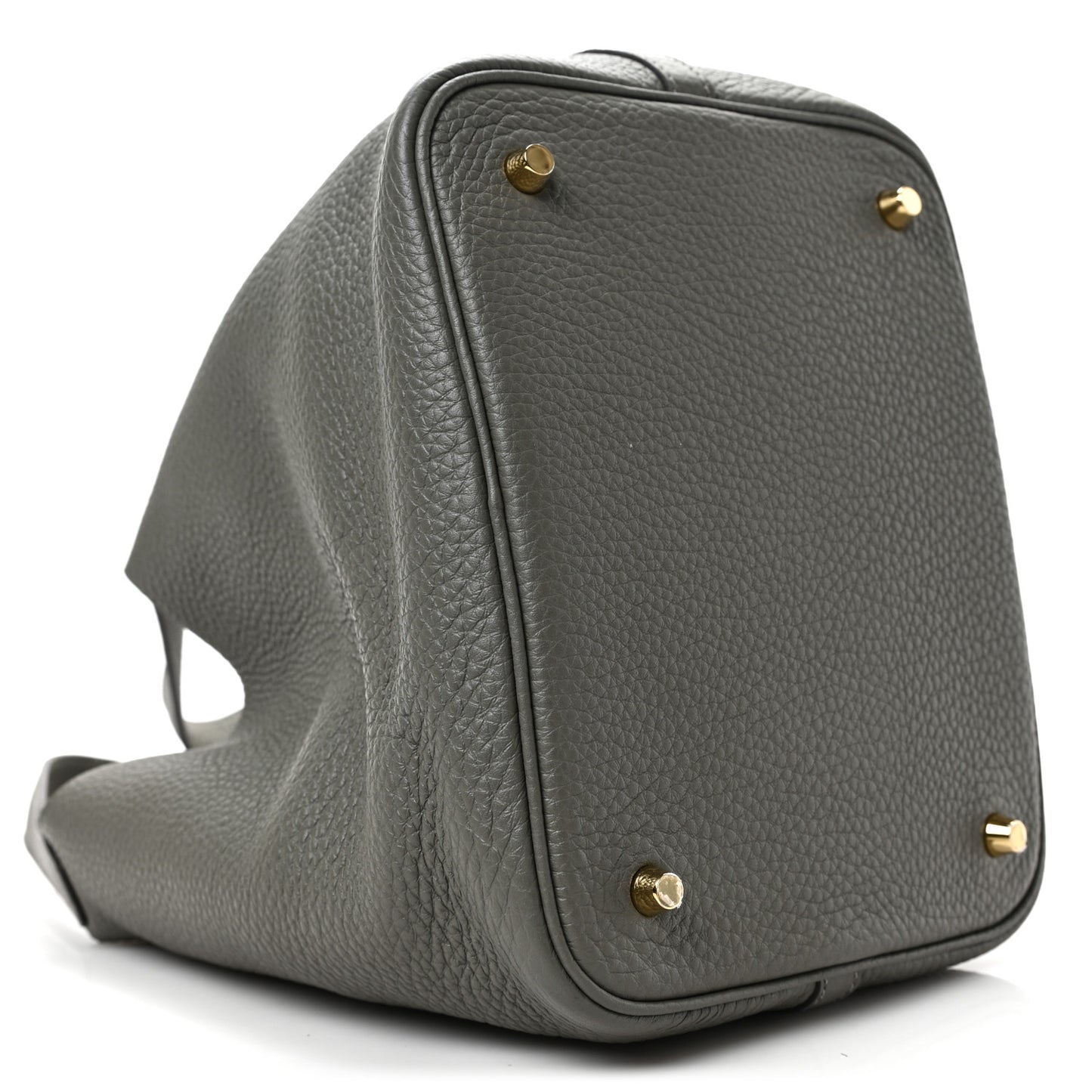 Taurillon Clemence Picotin Lock 22 MM Gris Meyer