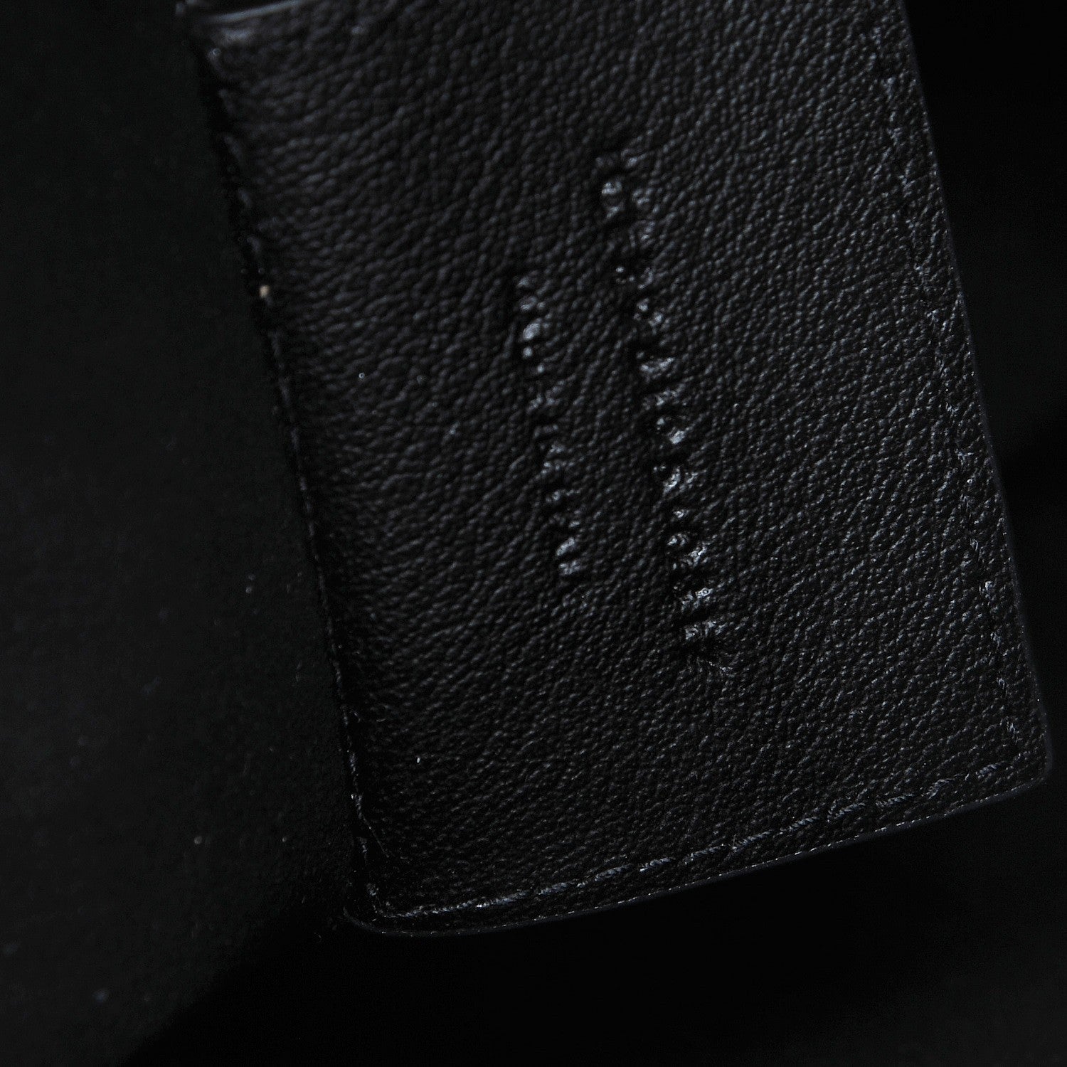 Saint Laurent Calfskin Large Shopping Tote Black 7 of 8