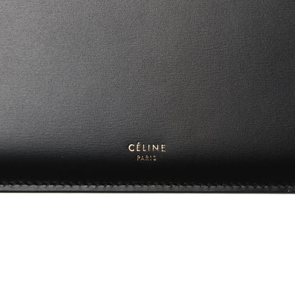 Celine Box Calfskin Medium Clasp Bag Black 6 of 10