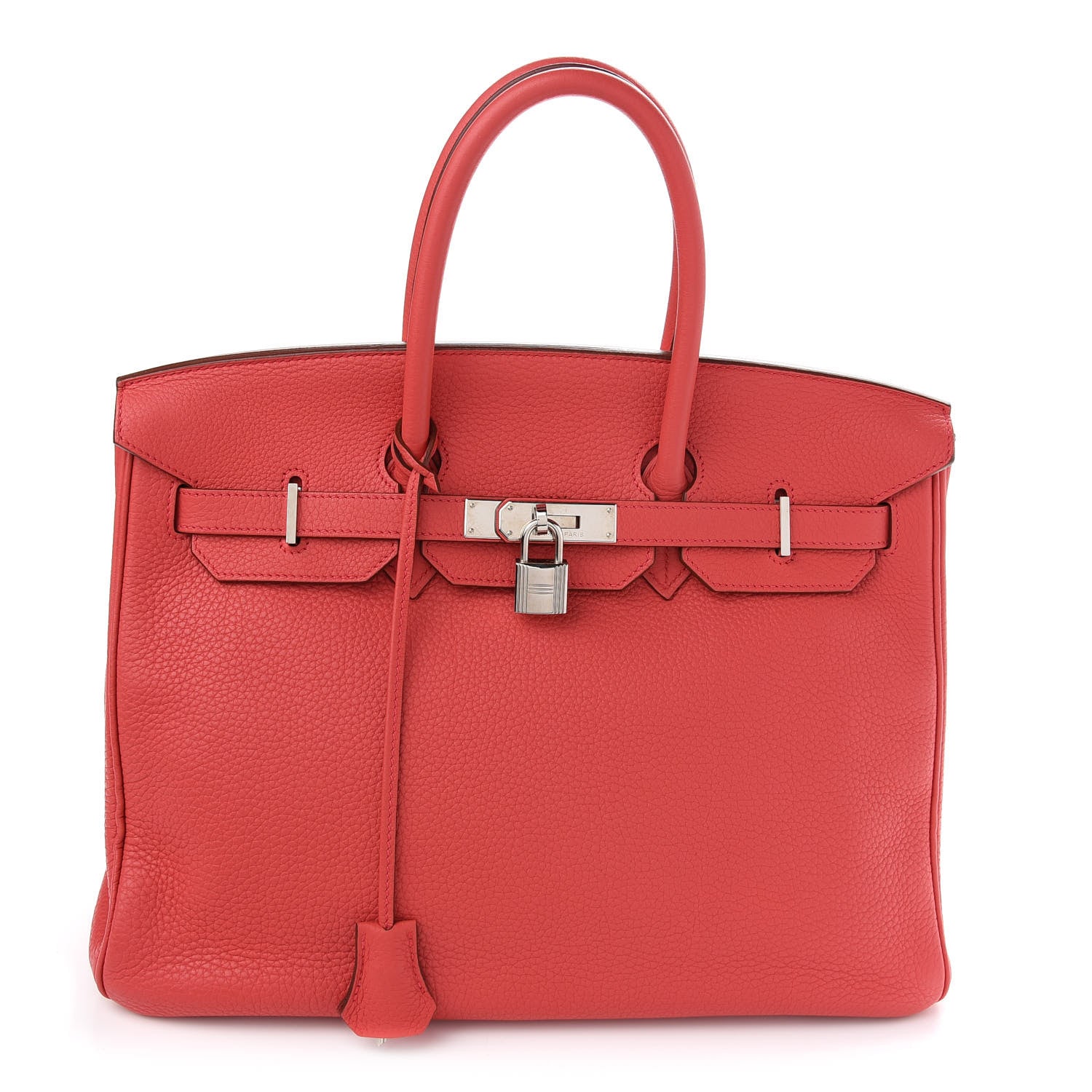 Hermes Taurillon Clemence Birkin 35 Bougainvillea 1 of 33