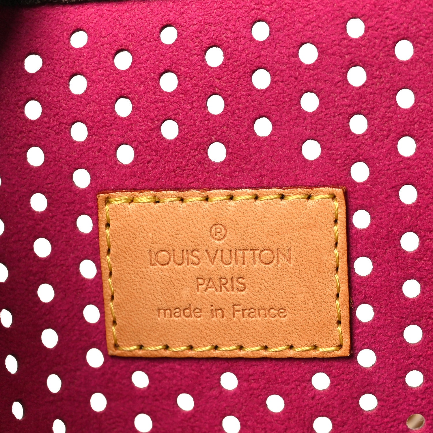 Louis Vuitton Monogram Perforated Speedy 30 Fuchsia 6 of 9