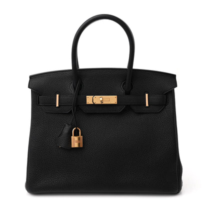 Hermes Togo Birkin 30 Black 1 of 14