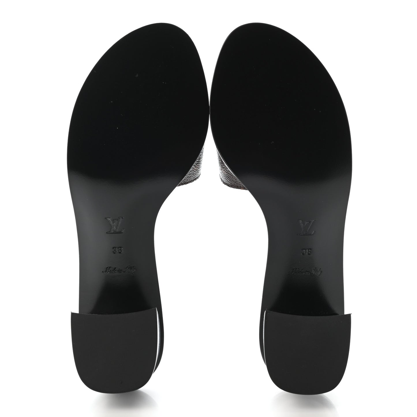 Monogram Lock It Mules 38