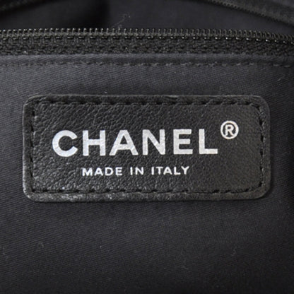 Chanel Caviar Quilted Large Cells Shopping Tote Black 7 of 10