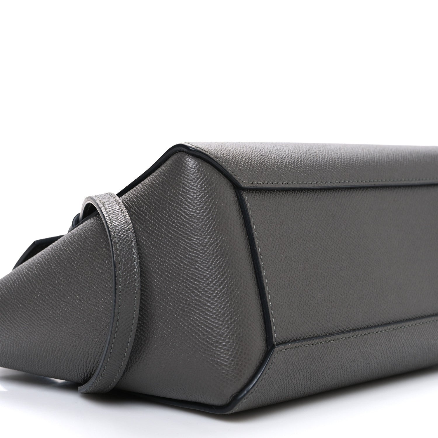 Celine Grained Calfskin Nano Belt Bag Grey 10 of 11