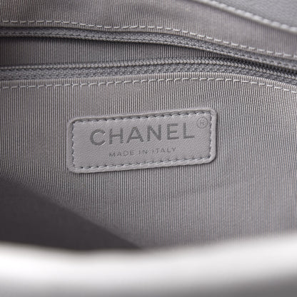 Chanel Caviar Quilted Large Urban Companion Top Handle Shopping Tote Grey 6 of 12