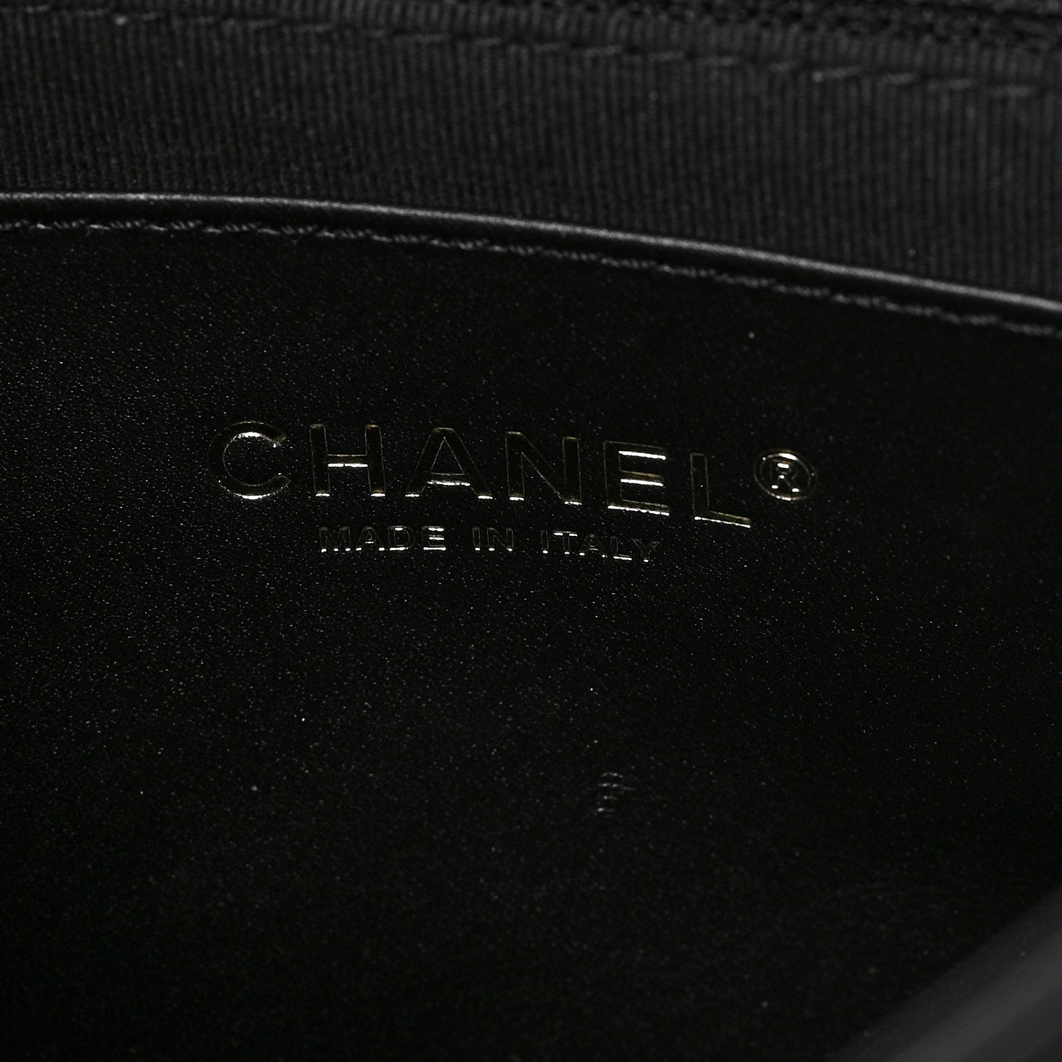 Chanel Lambskin Quilted CC Messenger Black 6 of 9