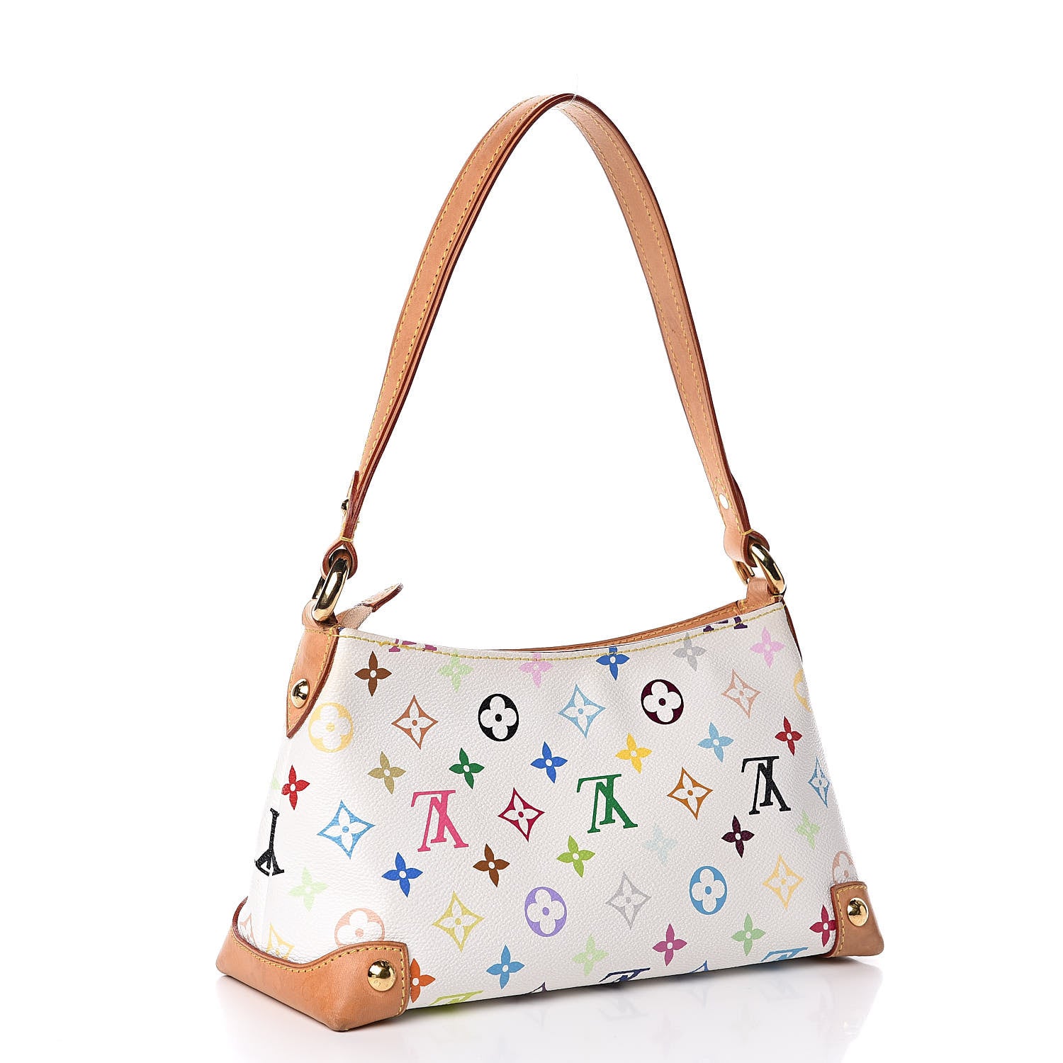 Louis Vuitton Monogram Multicolor Eliza White 3 of 13