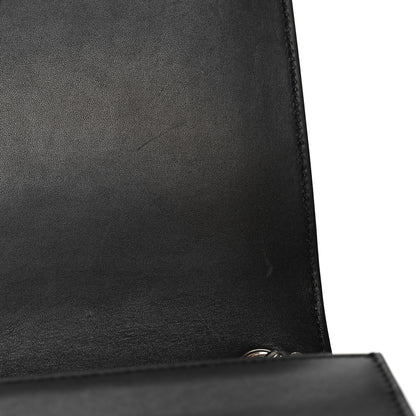Saint Laurent Smooth Calfskin Medium Classic Monogram Kate Tassel Satchel Black 11 of 12