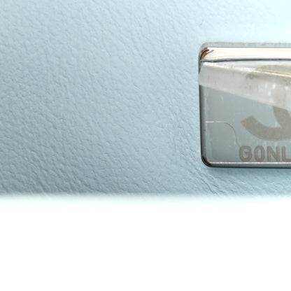 Chanel Iridescent Caviar Quilted Extra Mini Coco Handle Flap Light Blue 7 of 12