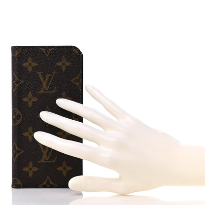 Louis Vuitton Monogram iPhone XS Max Folio Case 2 of 6