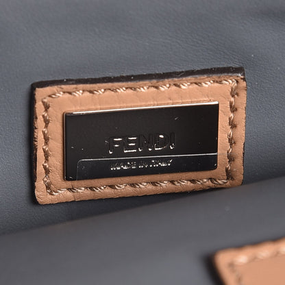 Fendi Vitello Dolce Century Petite 2Jours Tote Cuoio Tempesta 7 of 8
