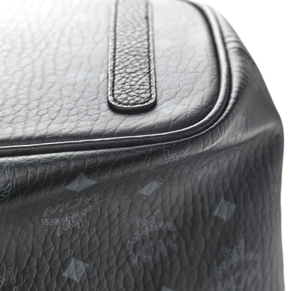 MCM Visetos Medium Liz Reversible Shopper Tote Black 7 of 19