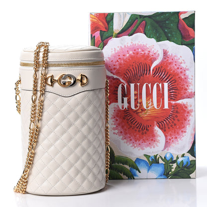 Gucci Calfskin Trapuntata Zumi Belt Bag Off White 11 of 11
