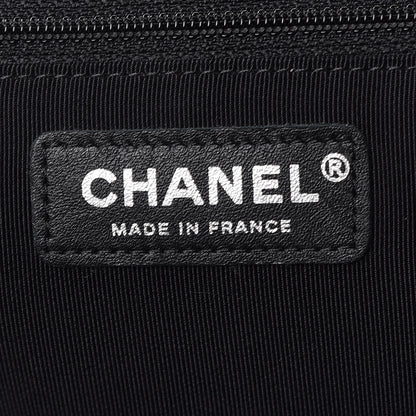 Chanel Lambskin Chevron Quilted Single Flap Black 7 of 12