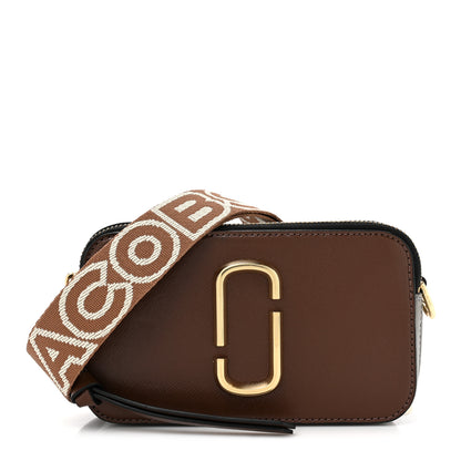 Marc Jacobs Calfskin Small Snapshot Camera Bag Argan Oil 1 of 9