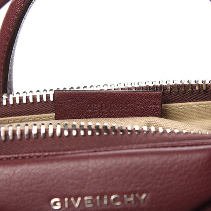 Givenchy Sugar Goatskin Small Antigona Oxblood 9 of 10