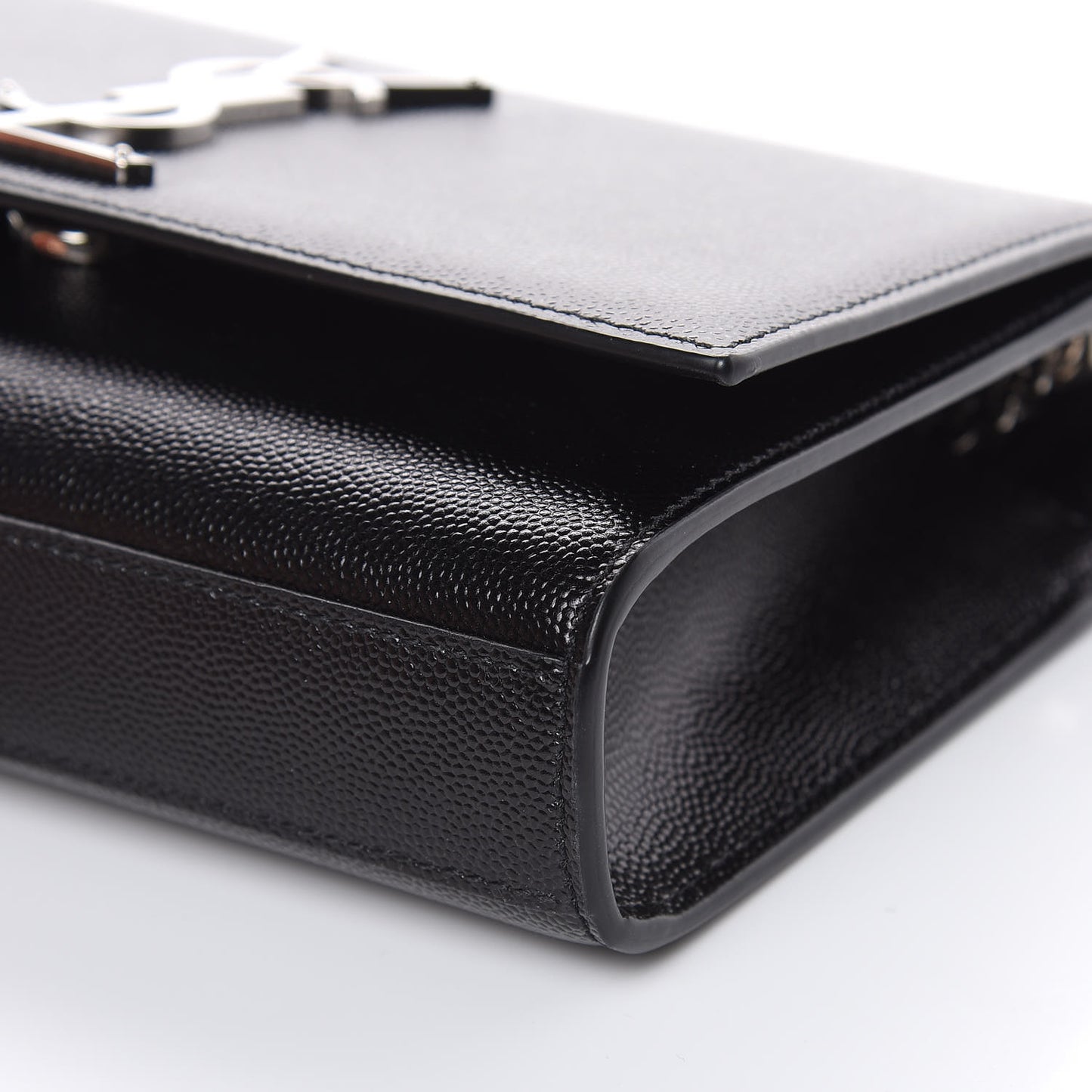 Grain De Poudre Small Monogram Kate Satchel Black