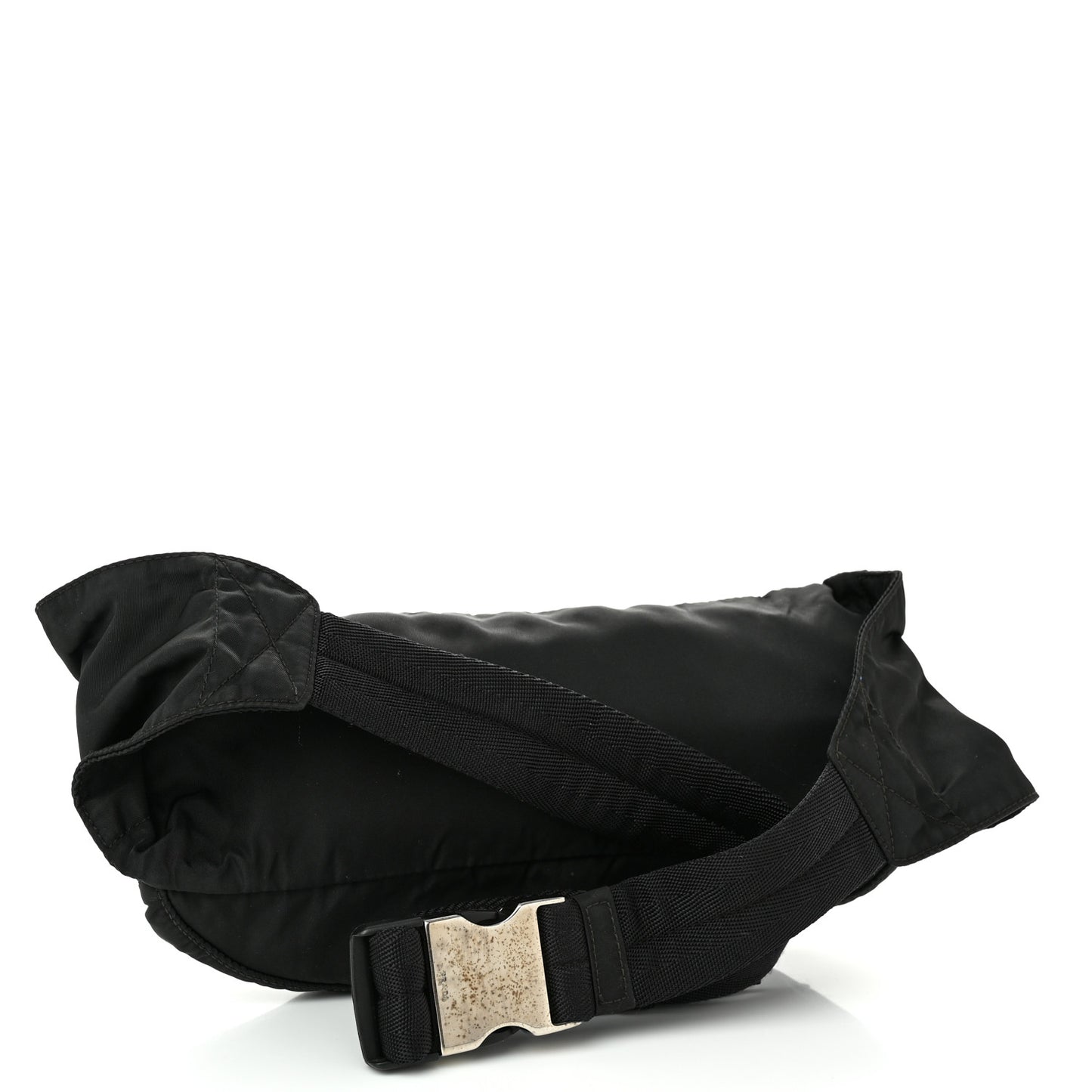 Tessuto Nylon Montagna Belt Bag Black