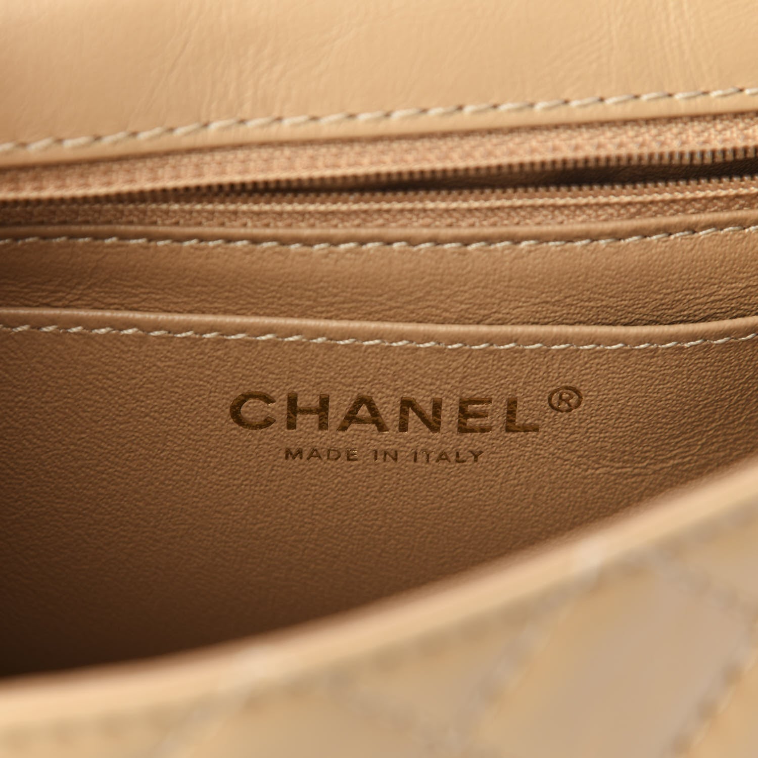 Chanel Aged Calfskin Quilted 2.55 Reissue Mini Flap Beige 7 of 9