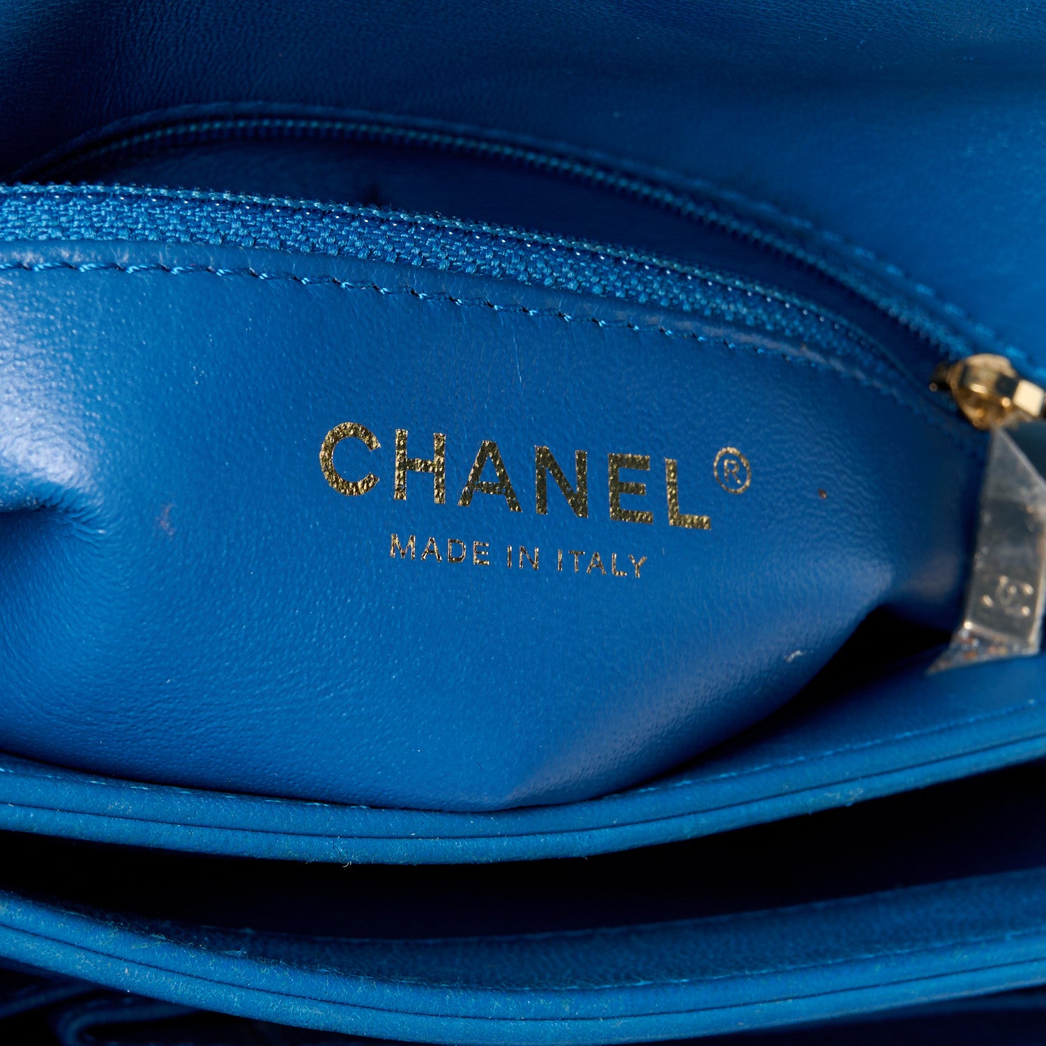 Chanel Lambskin Quilted Small Trendy CC Flap Dual Handle Bag Blue 7 of 12