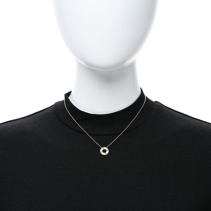Tiffany 18K Yellow Gold Diamond Atlas Pierced Pendant Necklace 3 of 4