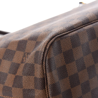 Louis Vuitton Damier Ebene Neo Neverfull MM Rose Ballerine 11 of 18