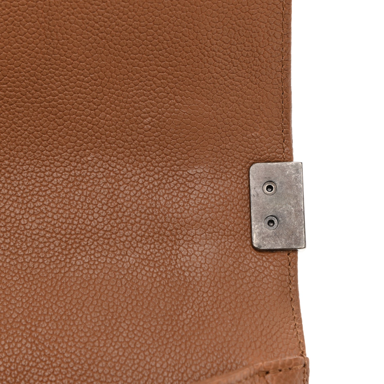 Chanel Caviar Quilted New Medium Boy Flap Camel 11 of 12
