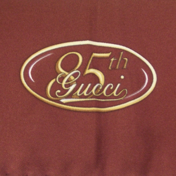Silk Briglie Scarf Burgundy