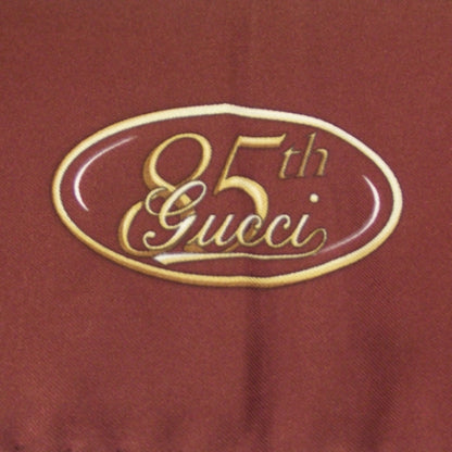 Gucci Silk Briglie Scarf Burgundy 4 of 7