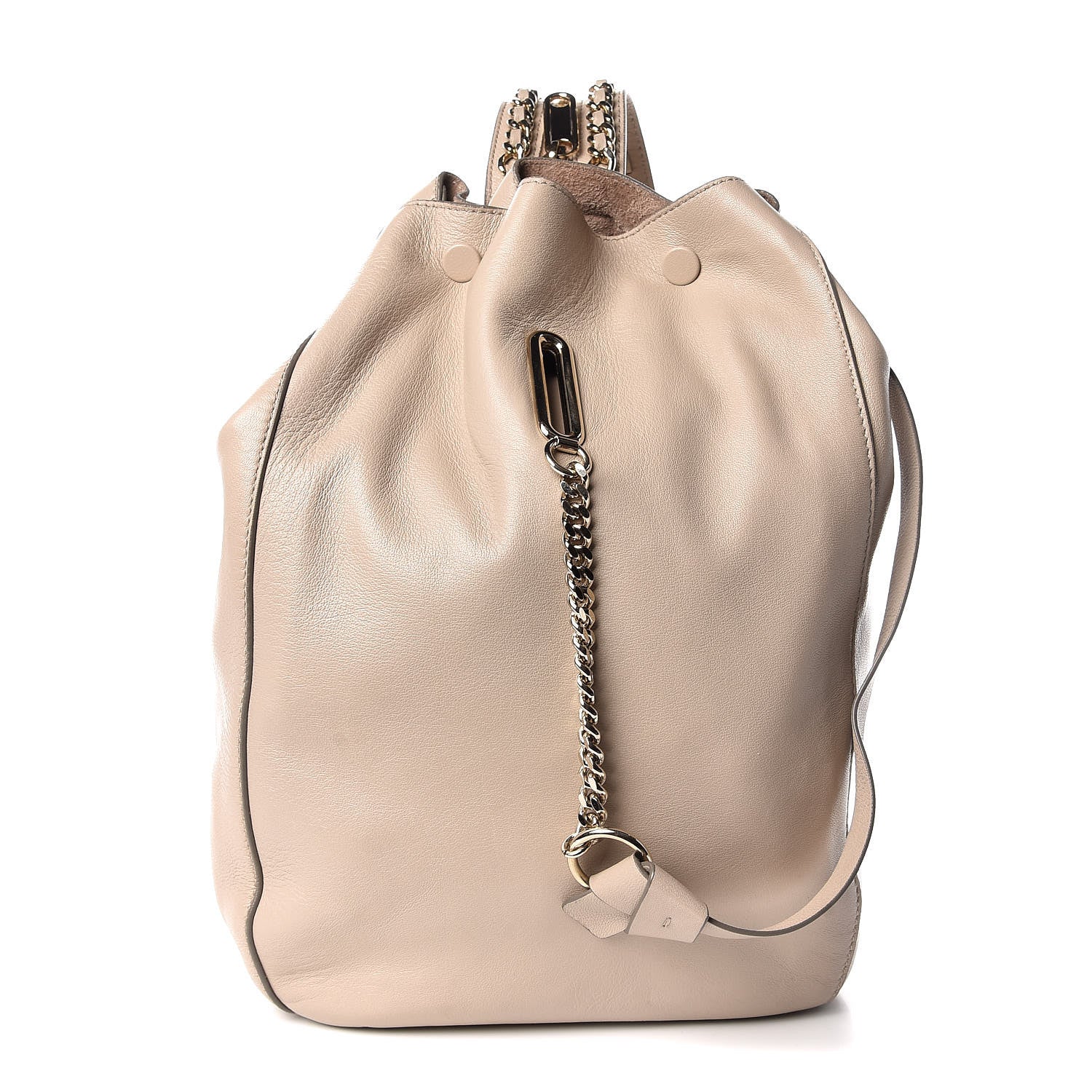 Jimmy Choo Nappa Echo Convertible Backpack Beige 3 of 12