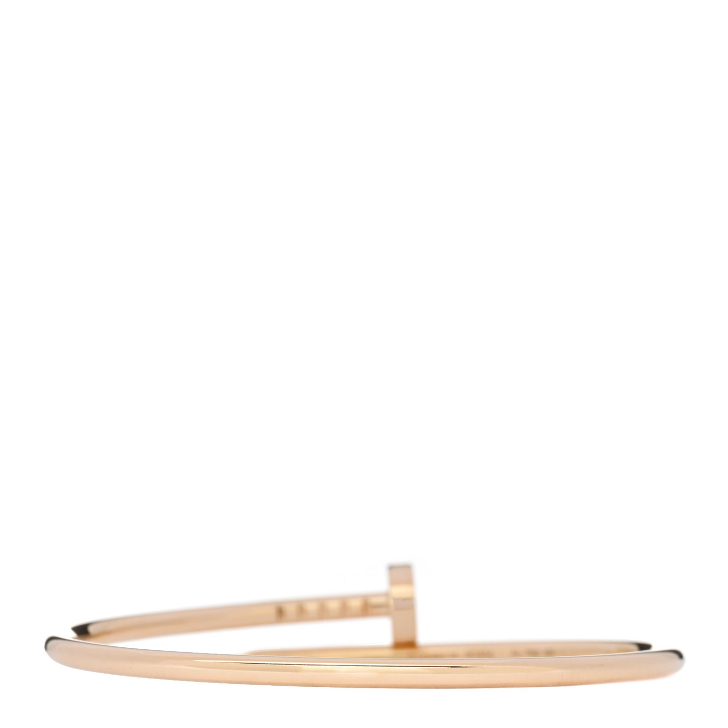 18K Yellow Gold Small Juste Un Clou Bracelet 15