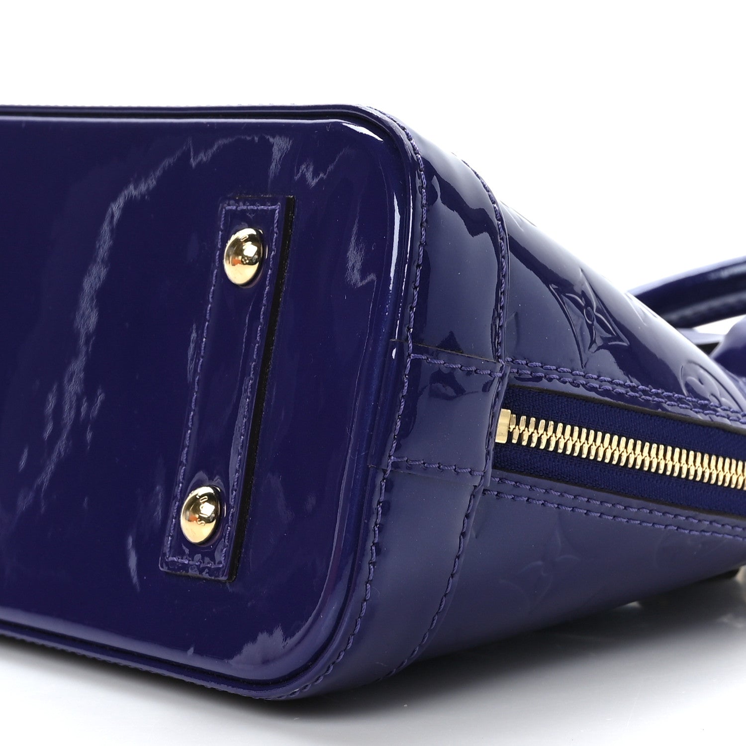 Louis Vuitton Vernis Alma BB Blueberry 9 of 9