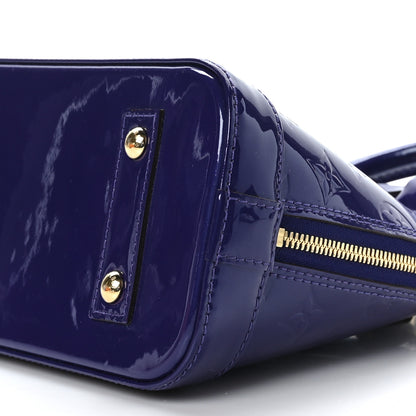 Louis Vuitton Vernis Alma BB Blueberry 9 of 9