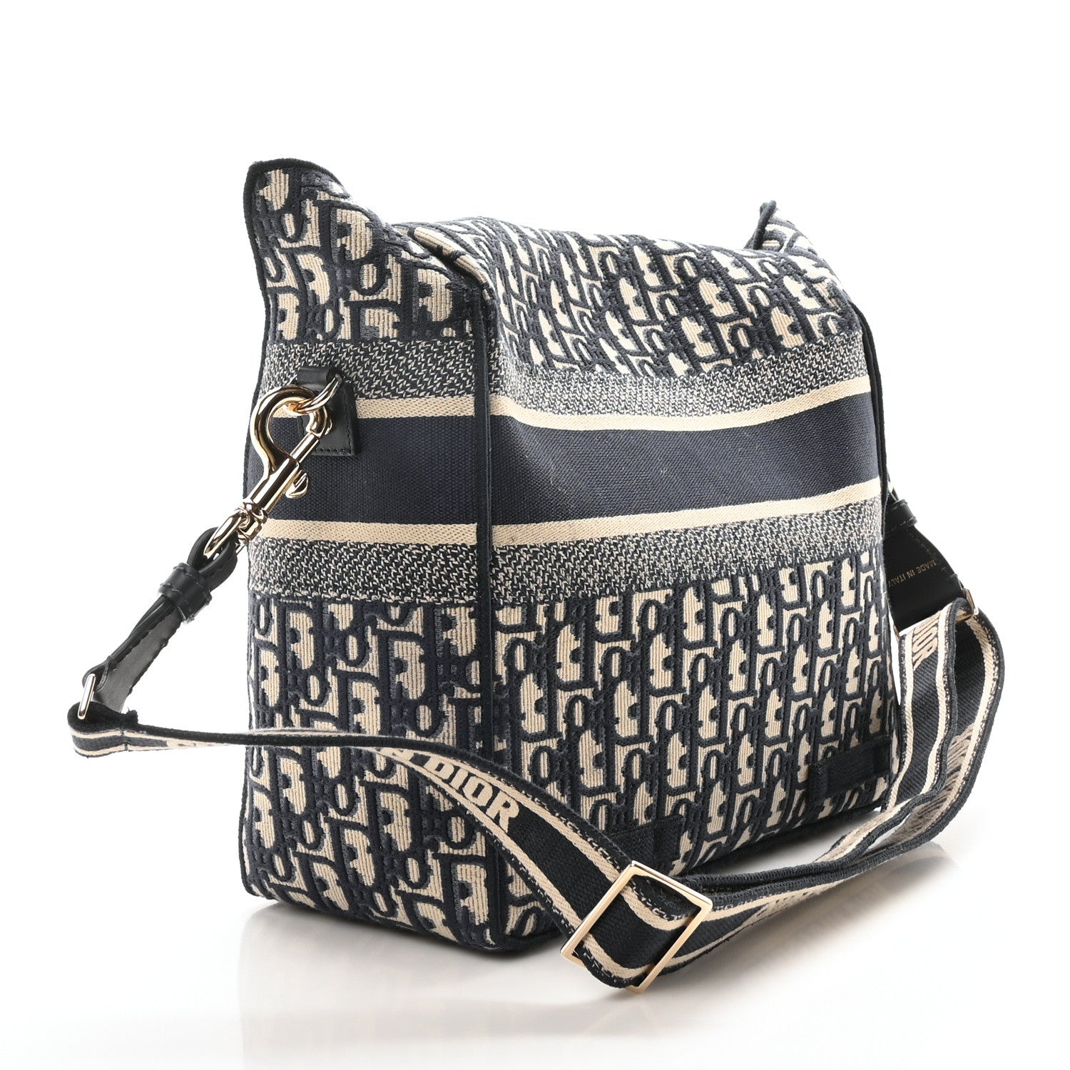 Christian Dior Oblique Medium Diorcamp Messenger Blue 3 of 11