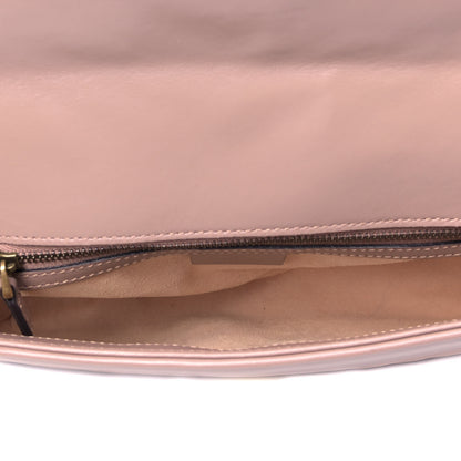 Gucci Calfskin Matelasse Small GG Marmont Shoulder Bag Porcelain Rose 5 of 5