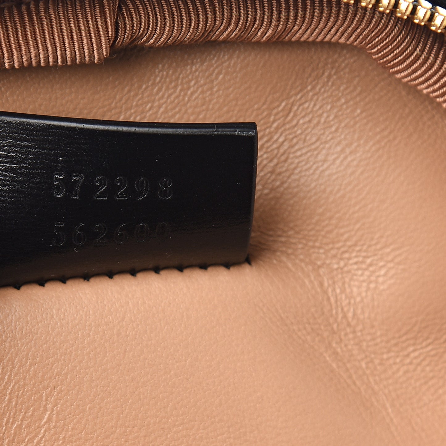 Calfskin Trapuntata Zumi Belt Bag Black