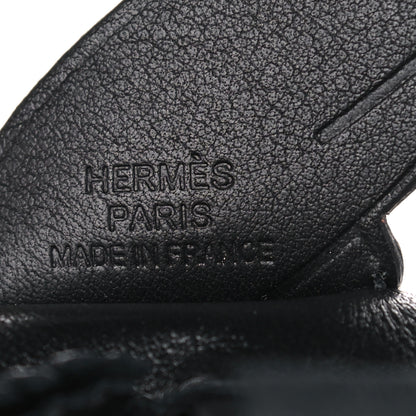 Hermes Milo Lambskin Grigri Rodeo Pegase Horse Bag Charm PM So Black 3 of 5