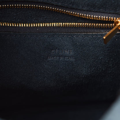 Celine Soft Grained Calfskin Small Sangle Bucket Bag Abyss Blue 6 of 11