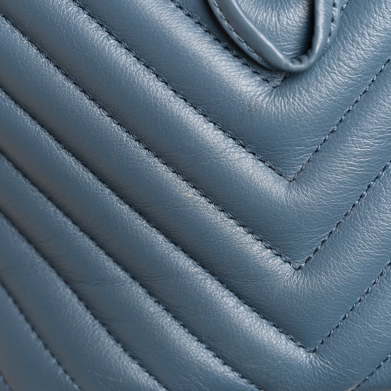Chanel Calfskin Chevron Quilted Small Urban Spirit Backpack Light Blue 11 of 11
